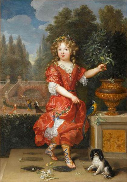 A young Mademoiselle de Blois